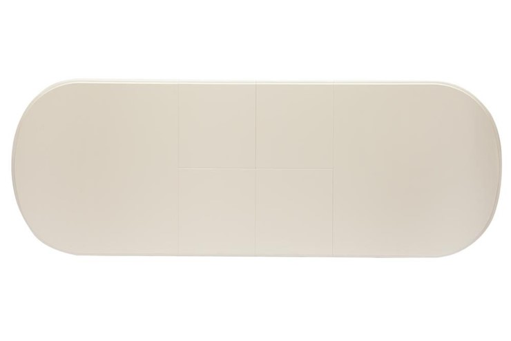 Кухонный раскладной стол Siena ( SA-T6EX2L ) 150+35+35х80х75, ivory white (слоновая кость 2-5) арт.12490 в Надыме - изображение 4