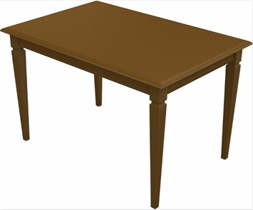 Кухонный стол раскладной Сиена исп.2, тон 2 Покраска + патина с прорисовкой (на столешнице) в Салехарде