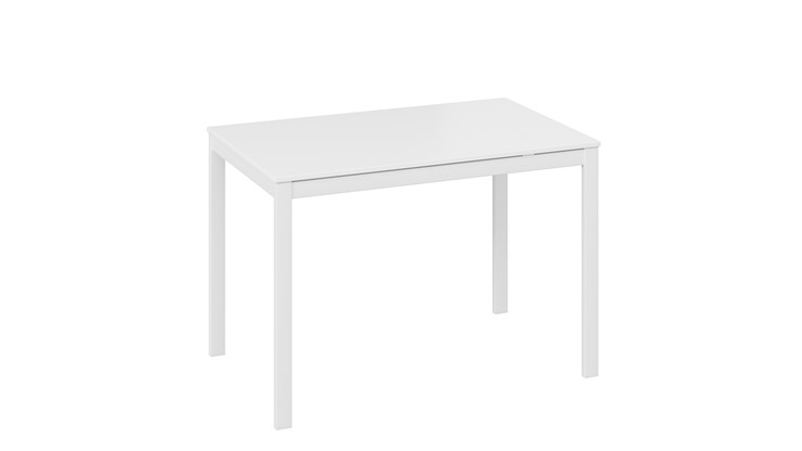 Кухонный раскладной стол Слайд тип 2 (Белый матовый, Белый) в Надыме - изображение 2