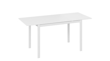 Кухонный раскладной стол Слайд тип 2 (Белый матовый, Белый) в Надыме - предосмотр 3