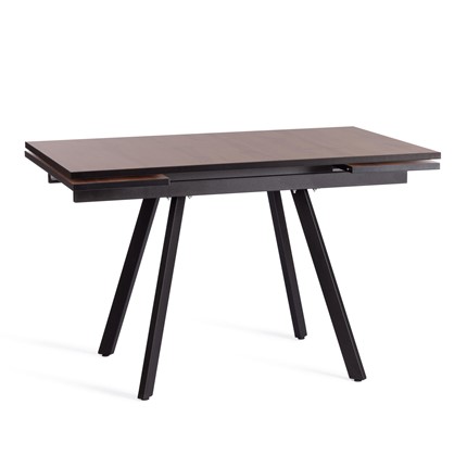 Раздвижной стол VIGO ЛДСП/HPL/металл,120x80x30х30х75 см, Дуб Вотан/чёрный арт.20622 в Салехарде - изображение