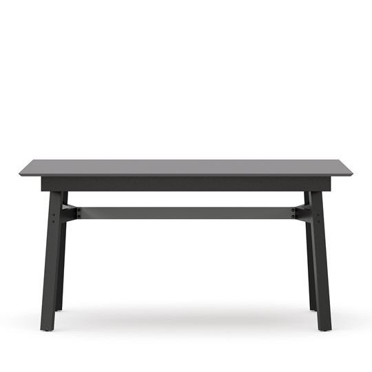 Обеденный стол 1600 Элиот ЛД 414.100.000, Оникс Серый/Чёрный в Лабытнанги - изображение 2