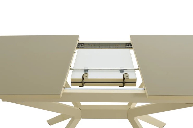 Обеденный стол Дели исп. 1 Стекло (Капучино) в Салехарде - изображение 7