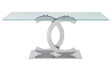 Стеклянный кухонный стол FT-151 (180) прозрачный в Надыме