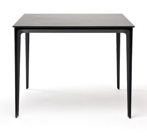 Кухонный стол Малага Арт.: RC658-90-90-A black в Салехарде - изображение 1