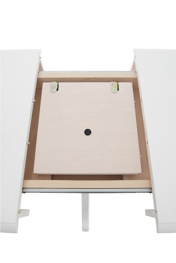 Кухонный раскладной стол Фабрицио-1 исп. Мини 1100, Тон 8 Покраска + патина с прорисовкой (на столешнице) в Салехарде - изображение 3