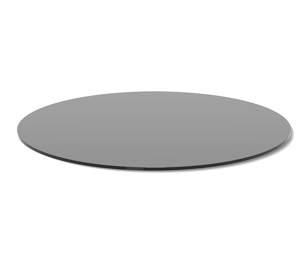 Кухонный обеденный стол SHT-ТT26 90 стекло/SHT-TU30 дымчатый/серый в Салехарде - изображение 2