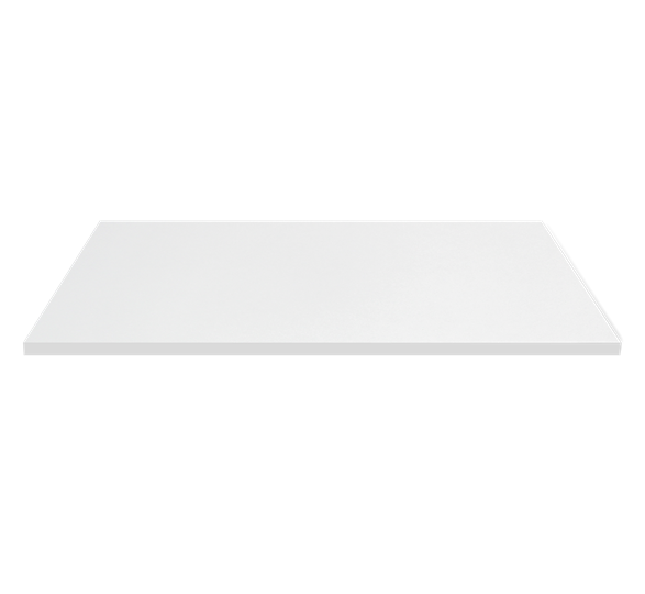 Обеденный стол SHT-TU9-2/ (прозрачный лак/белый шагрень) в Надыме - изображение 1