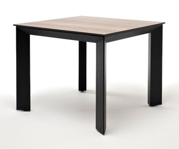 Обеденный стол Венето Арт.: RC644-90-90-B black в Салехарде - предосмотр