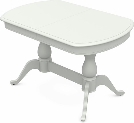 Обеденный раздвижной стол Фабрицио-2 исп. Мыло 1200, Тон 9 (Морилка/Эмаль) в Салехарде - изображение