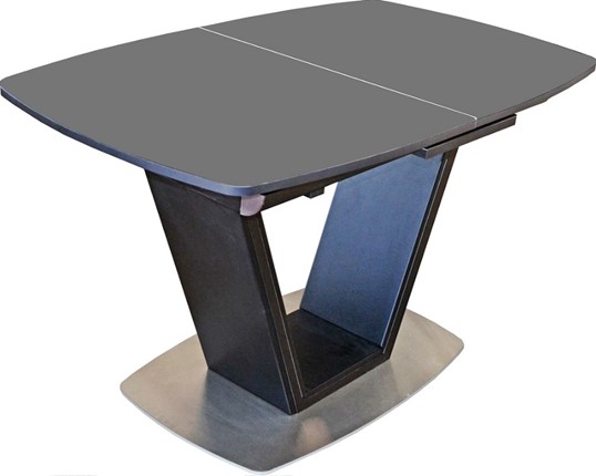 Кухонный стол раздвижной Севилья (стекло) в Салехарде - изображение