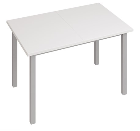 Кухонный стол раскладной Фристайл-3, Белый в Салехарде - изображение