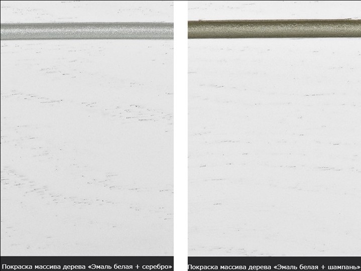 Стол раздвижной Фабрицио-2 исп. Мыло 1600, Тон 11 Покраска + патина с прорисовкой (на столешнице) в Салехарде - изображение 16