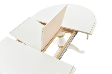 Раздвижной стол Фабрицио-2 исп. Овал 1600, Тон 12 Покраска + патина с прорисовкой (на столешнице) в Салехарде - предосмотр 3