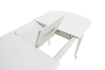 Кухонный стол раздвижной Прага исп.1, тон 12 Покраска + патина с прорисовкой (на столешнице) в Салехарде - предосмотр 4
