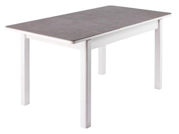 Керамический кухонный стол Нордкап, Керамика, grigio серый, 40 прямые фигурные массив белый в Салехарде
