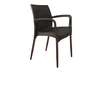 Кухонный стул SHT-ST68/S424-С (черно-коричневый/коричневый муар) в Салехарде