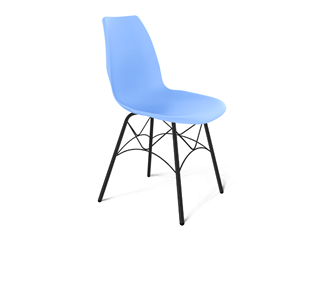 Кухонный стул SHT-ST29/S107 (голубой pan 278/черный муар) в Надыме
