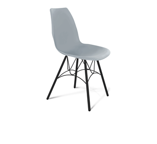Кухонный стул SHT-ST29/S100 (серый ral 7040/черный муар) в Салехарде
