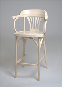 Барный стул 650 твердый (беленый дуб) в Надыме - предосмотр 5