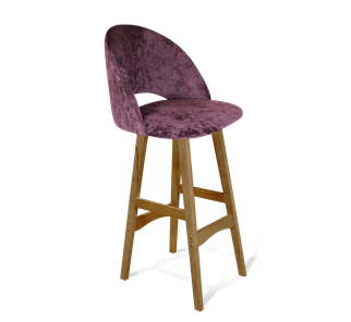 Барный стул SHT-ST34 / SHT-S65 (вишневый джем/светлый орех) в Надыме
