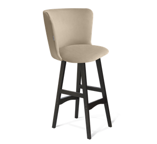 Барный стул SHT-ST36 / SHT-S65 (ванильный крем/венге) в Салехарде