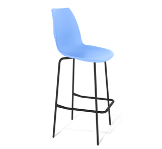 Обеденный стул SHT-ST29/S29 (голубой pan 278/черный муар) в Салехарде