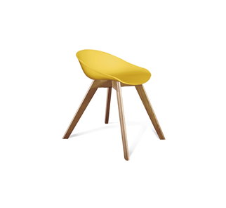 Обеденный стул SHT-ST19/S39 (желтый/светлый орех) в Лабытнанги