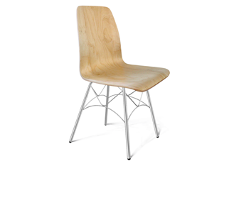 Кухонный стул SHT-ST10-1/S107 (прозрачный лак/хром лак) в Надыме