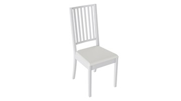 Обеденный стул Родос 2 (Белый матовый/тк № 166) в Губкинском