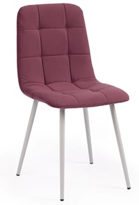 Обеденный стул CHILLY MAX 45х54х90 сливовый 16/белый арт.18286 в Лабытнанги