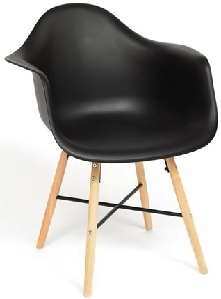 Кресло CINDY (EAMES) (mod. 919) 60х62х79 черный арт.19050 в Надыме - изображение
