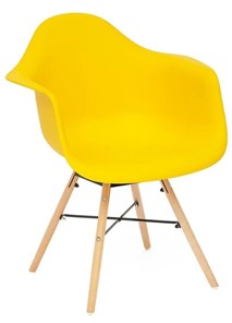 Кресло CINDY (EAMES) (mod. 919) 60х62х79 желтый арт.19048 в Салехарде