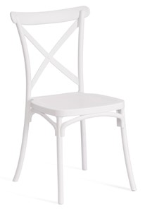 Обеденный стул CROSS (mod. PL24) 48х58х89 White (белый) 11954 арт.20052 в Новом Уренгое