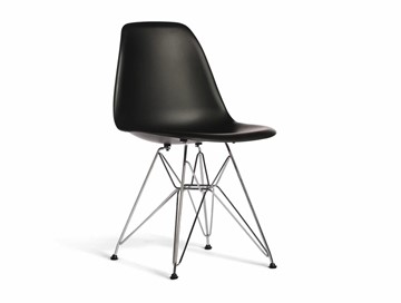 Обеденный стул DSL 110 Chrom (черный) в Новом Уренгое