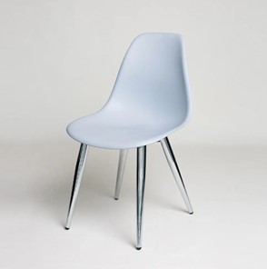 Обеденный стул DSL 110 Milan Chrom (светло-серый) в Надыме