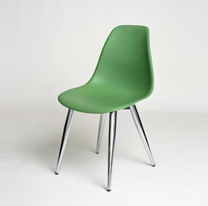 Обеденный стул DSL 110 Milan Chrom (темно-зеленый) в Салехарде