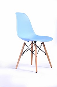 Обеденный стул DSL 110 Wood (голубой) в Салехарде