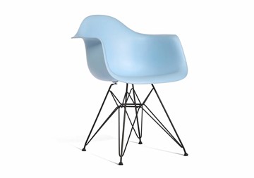 Обеденный стул derstuhl DSL 330 Black (голубой) в Лабытнанги