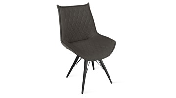 Обеденный стул Фэнди К3 (Черный муар/Велюр Confetti Stone) в Салехарде - предосмотр