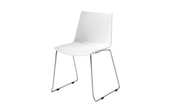 Обеденный стул FX-05 WHITE в Лабытнанги - изображение