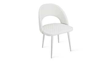 Кухонный стул Гэтсби К1К (Белый матовый/Кож.зам Polo White) в Салехарде - предосмотр