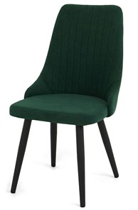 Обеденный стул Клэр (Изумрудный Т189/ноги черные) в Лабытнанги