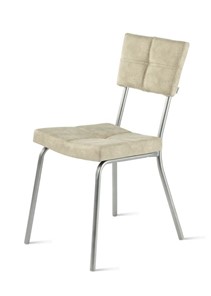 Кухонный стул Лион 1, Allure ivory/Металлик в Надыме