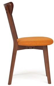 Кухонный стул MAXI (Макси), бук/ткань 86x48,5x54,5 Оранжевый/коричневый арт.19591 в Салехарде - предосмотр 2
