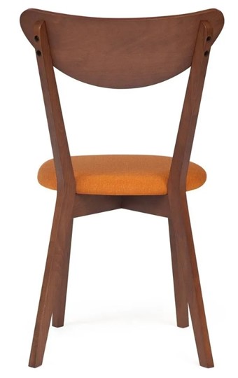 Кухонный стул MAXI (Макси), бук/ткань 86x48,5x54,5 Оранжевый/коричневый арт.19591 в Салехарде - изображение 3