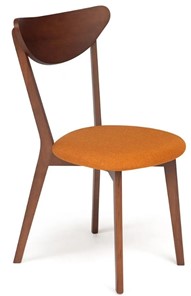 Кухонный стул MAXI (Макси), бук/ткань 86x48,5x54,5 Оранжевый/коричневый арт.19591 в Надыме - предосмотр