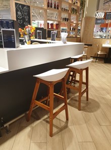 Кухонный стул SHT-ST19/S112 (оранжевый/черный муар) в Лабытнанги - предосмотр 11