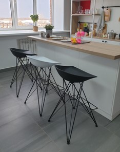 Кухонный стул SHT-ST19/S112 (оранжевый/черный муар) в Лабытнанги - предосмотр 12