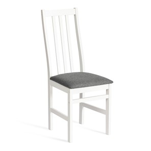 Обеденный стул SWEDEN / white, ткань тёмно-серая (150) id 20025 разобранный в Тарко-Сале